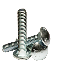 Carriage Bolts – 1/4-20 X 7 Inch, Zinc-Plated Steel, 125 Pieces Per Box