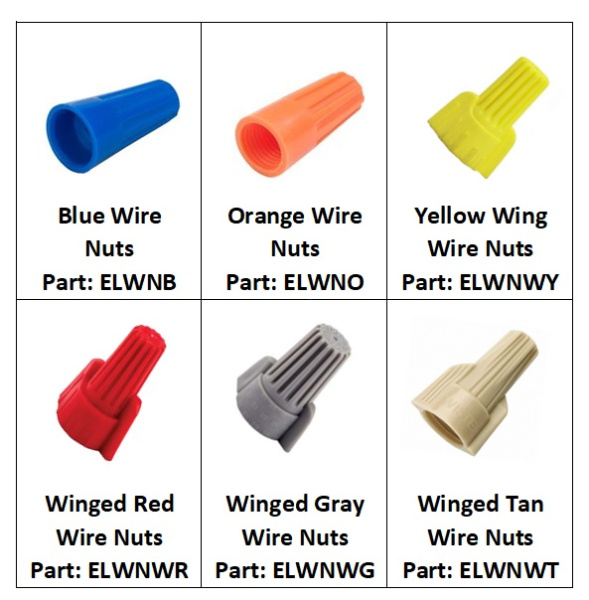 Wire Nut Color Chart