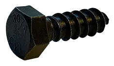 Black & Plain Lag Bolts