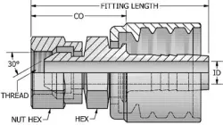 NPSM Swivel Female Stem